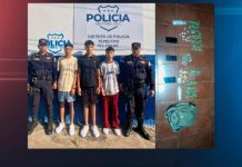 Detienen a tres personas por tráfico de drogas Foto: Cortesía.