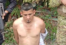 Detienen a pandillero con órdenes de captura vigentes Foto: Cortesía.