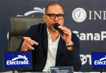 Nace la Liga de Ascenso, formada por equipos de Segunda y Tercera División y administrada por FESFUT Yamil confirmó cambio en el ascenso. Foto cortesía: FESFUT.