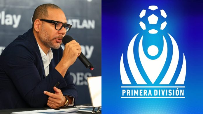 Bukele confirmó el nuevo formato. Foto cortesía: FESFUT y Primera División.