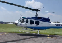 Trasladan en helicóptero a salvadoreño hospitalizado en Guatemala hacia El Salvador