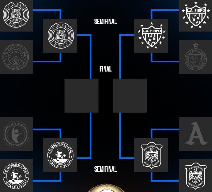 Estas serán las semifinales. Foto cortesía: Primera División.