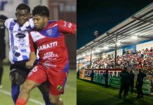 Con Firpo ganando, se suspendió el juego de cuartos en Metapán por fallo en la energía eléctrica Hubo fallo en la energía de la ciudad metapaneca. Foto cortesía: Luis Ángel Firpo.