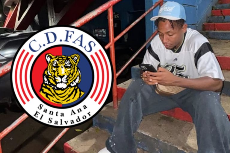 Bryan Gil volvió a visitar el Estadio Óscar Quiteño de FAS