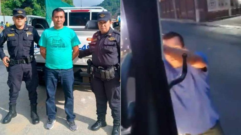 Detenido motorista señalado de dañar un vehículo durante un incidente de intolerancia vial, en Santa Tecla