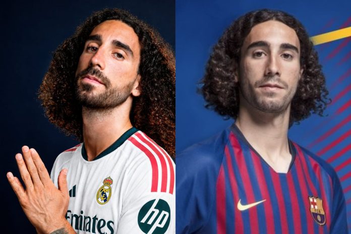 Cucurella volverá al fútbol español. Foto cortesía: Real Madrid y FC Barcelona.