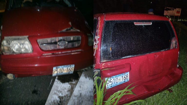 Policía localiza vehículo utilizado por responsables de ataque armado en Guazapa