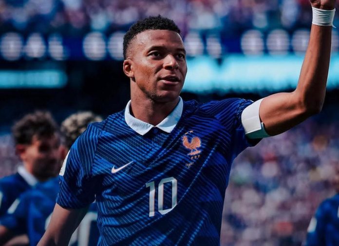 Mbappé vuelve a anotar en la Copa del Mundo. Foto cortesía: Equipe de France.