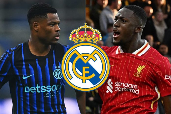 Dos fichajes más para el conjunto 'Merengue'. Foto cortesía: Inter de Milán y Liverpool.
