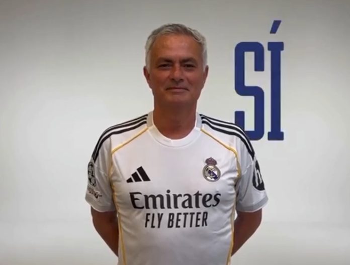 Mourinho apunta a volver al Real Madrid. Foto cortesía: Florentino 2026.
