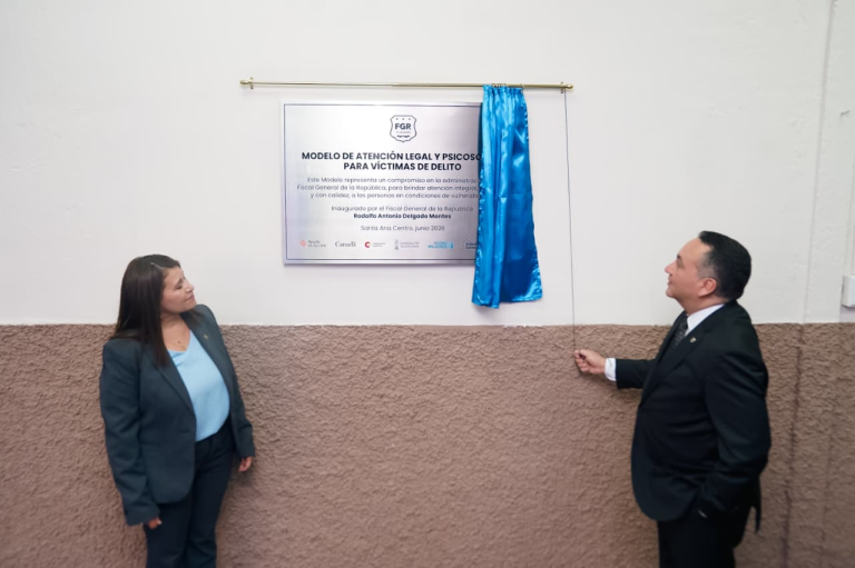 FGR inaugura modelo de atención psicosocial en Santa Ana Centro para personas en condición de vulnerabilidad