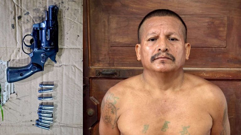 Detienen a sujeto vinculado a la MS-13 con arma y más de $2,600 en efectivo, en Usulután
