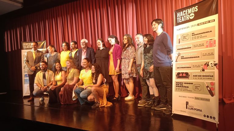 Teatro Luis Poma anuncia el Acto 3 de su temporada 2026 con seis montajes entre julio y noviembre
