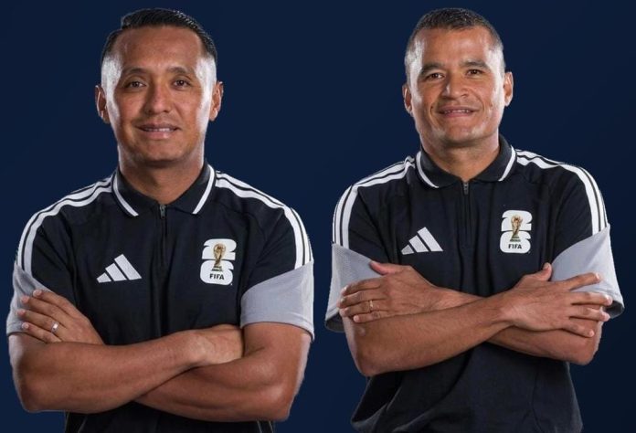 Los árbitros salvadoreños mundialistas recibirán un homenaje. Foto cortesía: FESFUT.