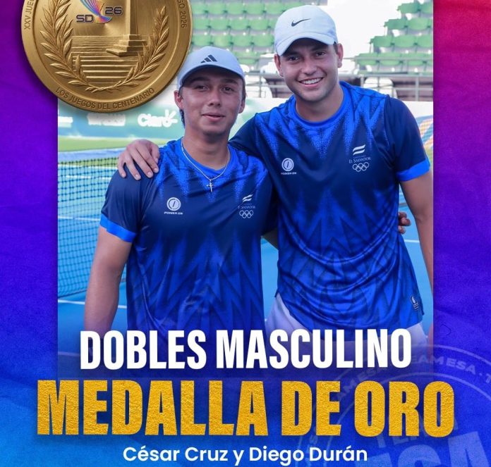 Otra medalla de oro para El Salvador. Foto cortesía: Team ESA.