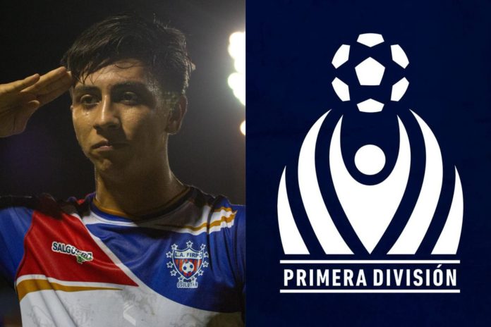 Elmer Rodríguez es uno de los prospectos juveniles interesantes en la liga. Foto cortesía: Luis Ángel Firpo y Primera División.