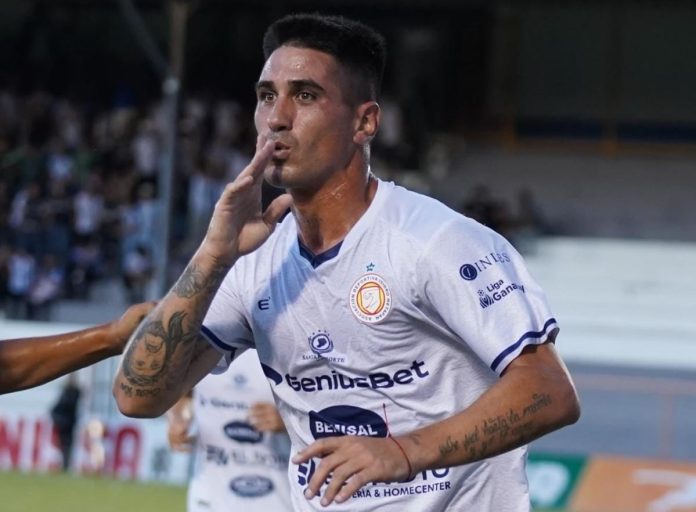 Haberkorn es el goleador del torneo. Foto cortesía: Isidro Metapán.