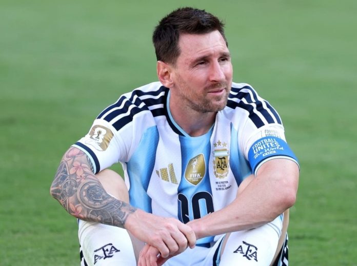 Messi se manifestó luego de la derrota de su equipo. Foto cortesía: CONMEBOL.