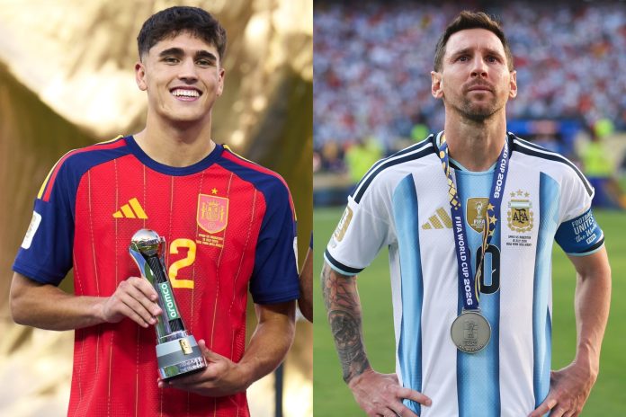 A pesar de lo entregarlo en la ceremonia, la FIFA confirmó el Balón de Plata para Messi. Fotos cortesía: RFEF Y AFA.