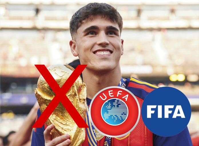 Conflicto entre UEFA y FIFA. Foto cortesía: Selección Española de Fútbol.