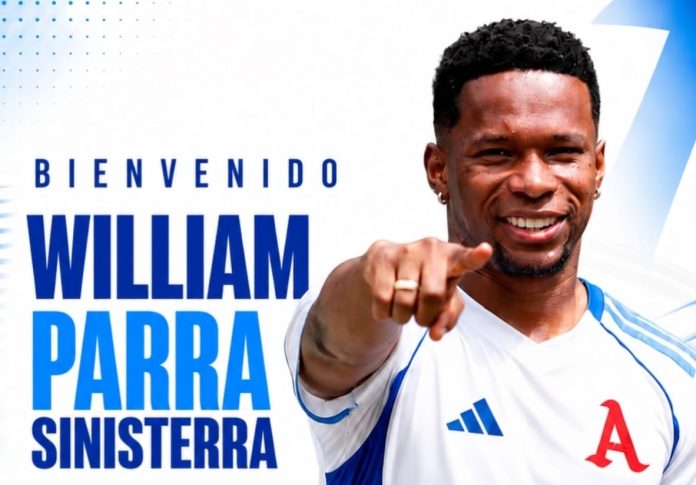 Confirmado el fichaje de Parra. Foto cortesía: Alianza FC.