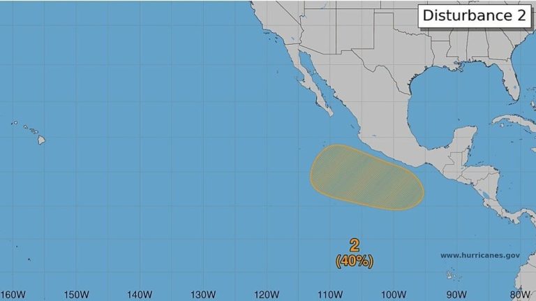 Zona de baja presión al suroeste de México no afectará a El Salvador, informa MARN