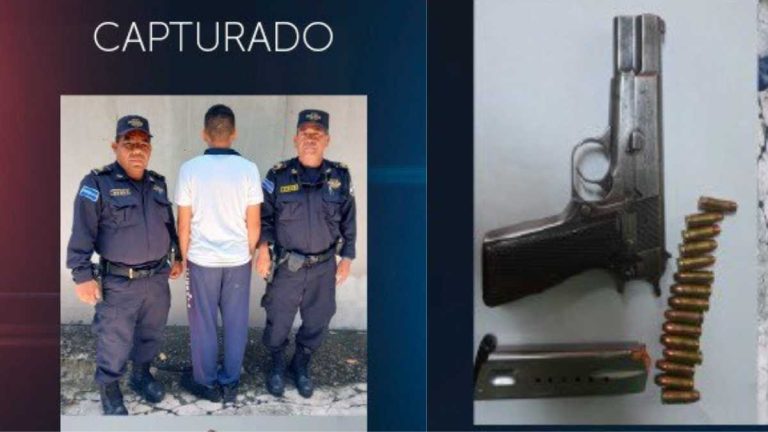 Detienen a menor de 15 años tras encontrarle una pistola en centro escolar de San Vicente