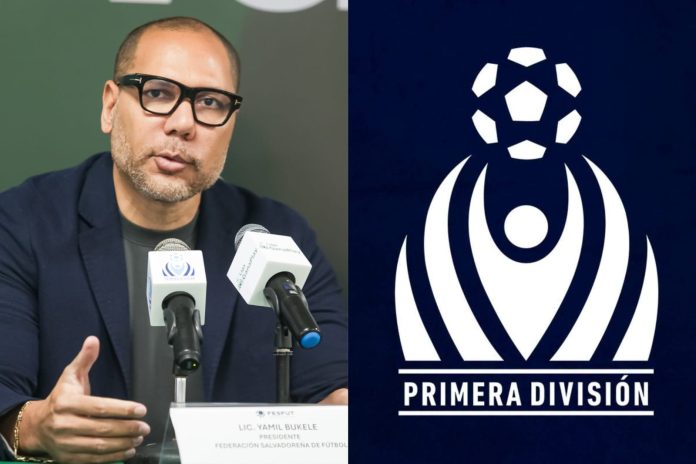Yamil Bukele confirmó premios económicos para los mejores equipos de la fase regular. Foto cortesía: Primera División.