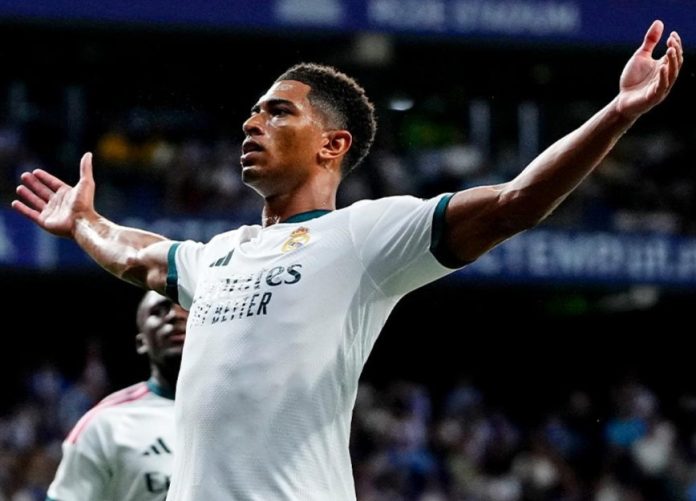 Bellingham anotó el primero. Foto cortesía: Real Madrid.