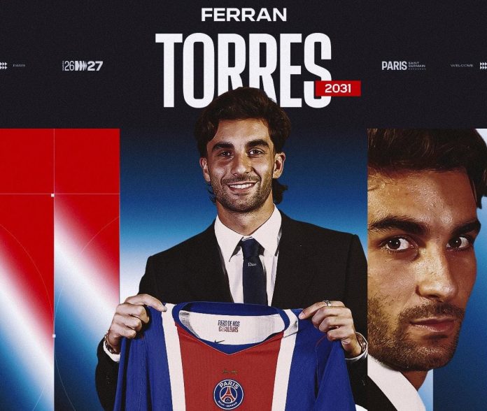Ferran firmó contrato hasta junio de 2031. Foto cortesía: PSG