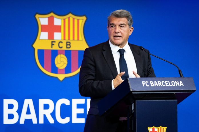 Laporta cerró otra operación. Foto cortesía: FC Barcelona.