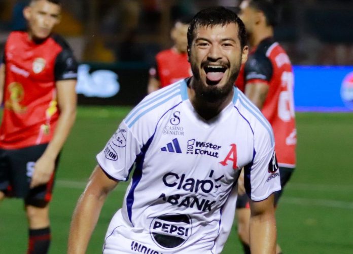 Nelson abrió el marcador. Foto cortesía: Alianza FC.
