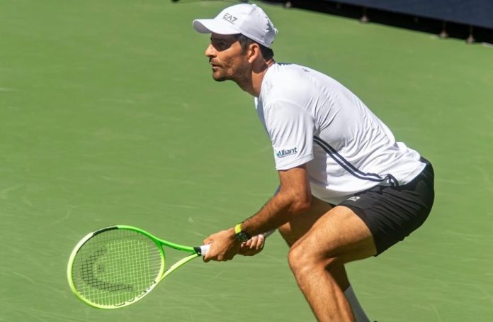 Arévalo comenzó su camino en el US Open. Foto cortesía: Marcelo Arévalo.