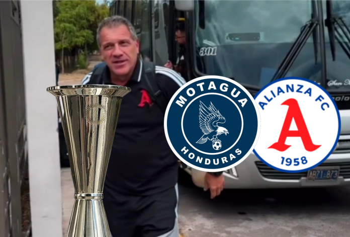 Los 'Albos' ya llegaron a Honduras. Foto cortesía: Alianza FC.