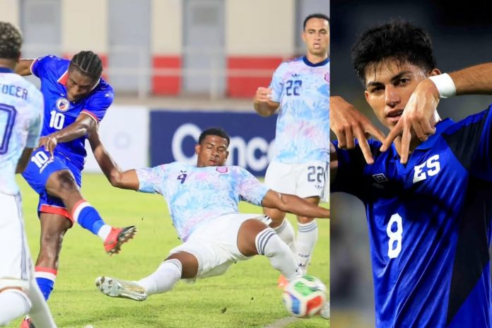 Solo El Salvador ha ganado. Foto cortesía: Nations League y La Selecta.
