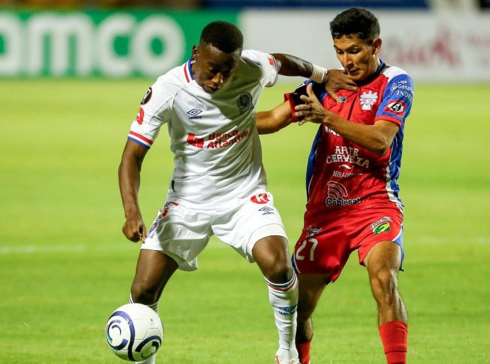 Firpo fue goleado. Foto cortesía: Olimpia.