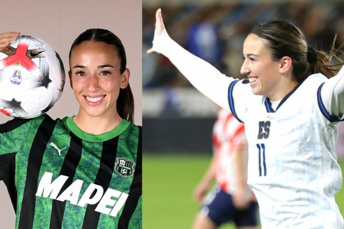 Samantha vuelve al combinado nacional. Foto cortesía: Sassuolo y Selecta Femenina.