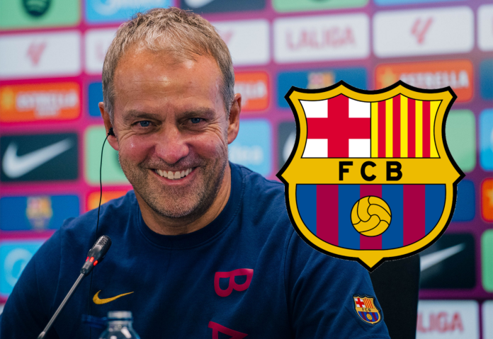 Flick confirmó una lesión. Foto cortesía: FC Barcelona.