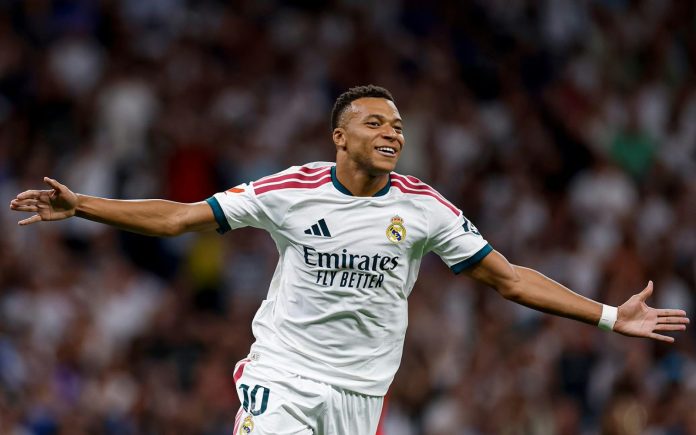 Doblete de Mbappé. Foto cortesía: Real Madrid.