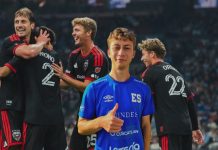 Buena presentación de Ordaz. Foto cortesía: DC United y La Selecta.