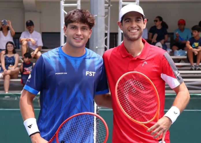 El Salvador cayó en ambos juegos. Foto cortesía: Federación Salvadoreña Tenis.