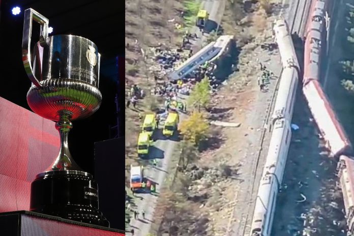 Se suspendieron 24 juegos de la Copa del Rey. Foto cortesía: RFEF y Guardia Civil.