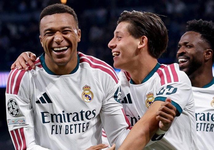 Mbappé y Güler volvieron a marcar. Foto cortesía: Real Madrid.