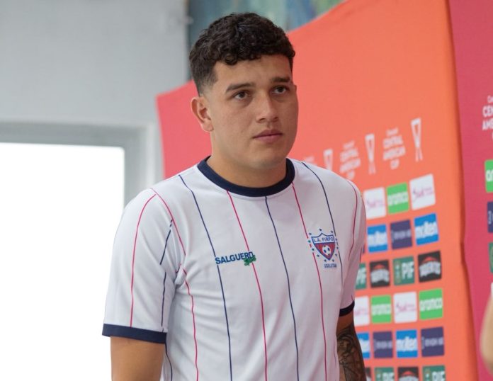 Vásquez dio la cara luego de la eliminación. Foto cortesía: Luis Ángel Firpo.